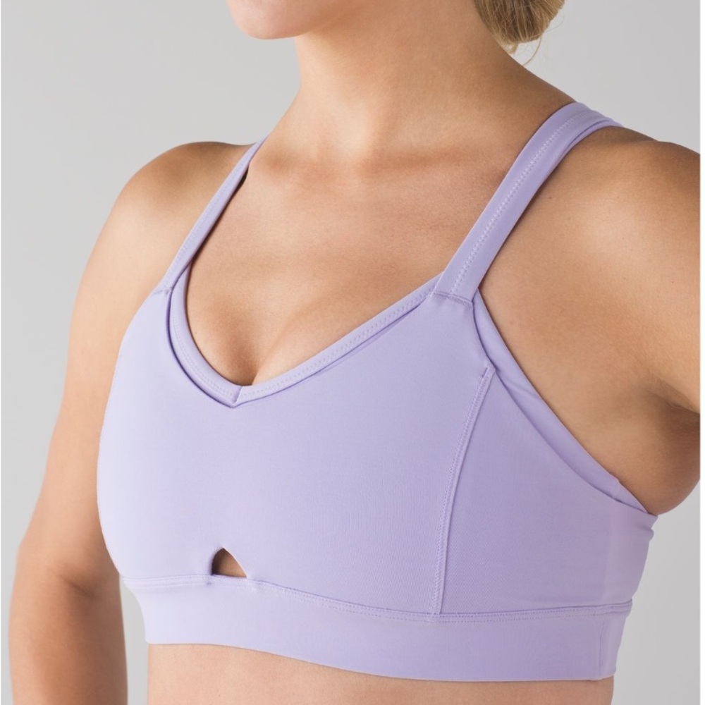 Lululemon Run For Days Bra Lilac (Size 4- no tags, or pads)